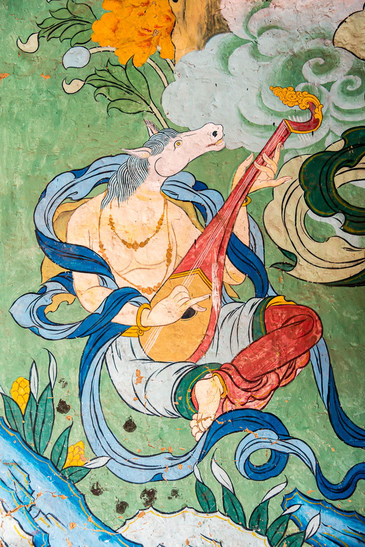 Horse with instrument at the Tagong Lamasery CN151802-Horse-with-instrument-at-the-Tagong-Lamasery_.jpg