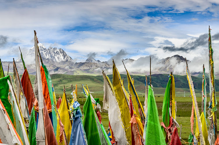 Tagong, prayer flags and grasslands CN151852-Tagong,-prayer-flags-and-grasslands.jpg