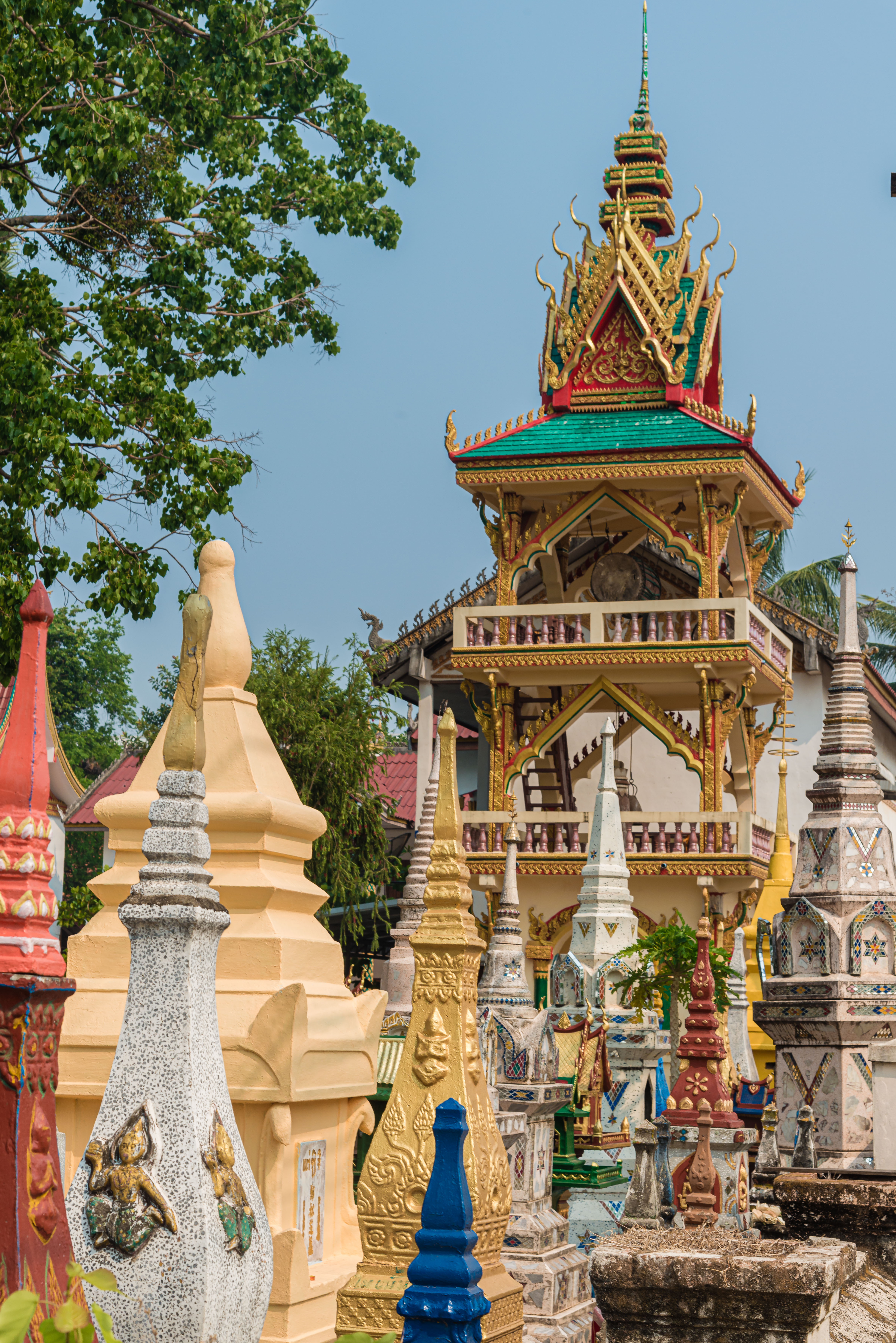 LA160691-Thakhek---shrines-and-drum-tower.jpg