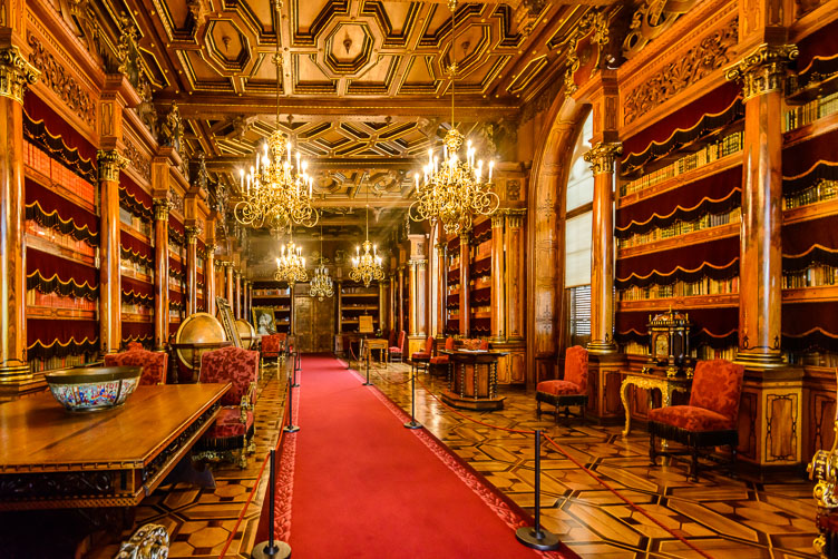 Hluboka Castle - The grand Library CZ15311-Hluboka-Castle---The-grand-Library.jpg