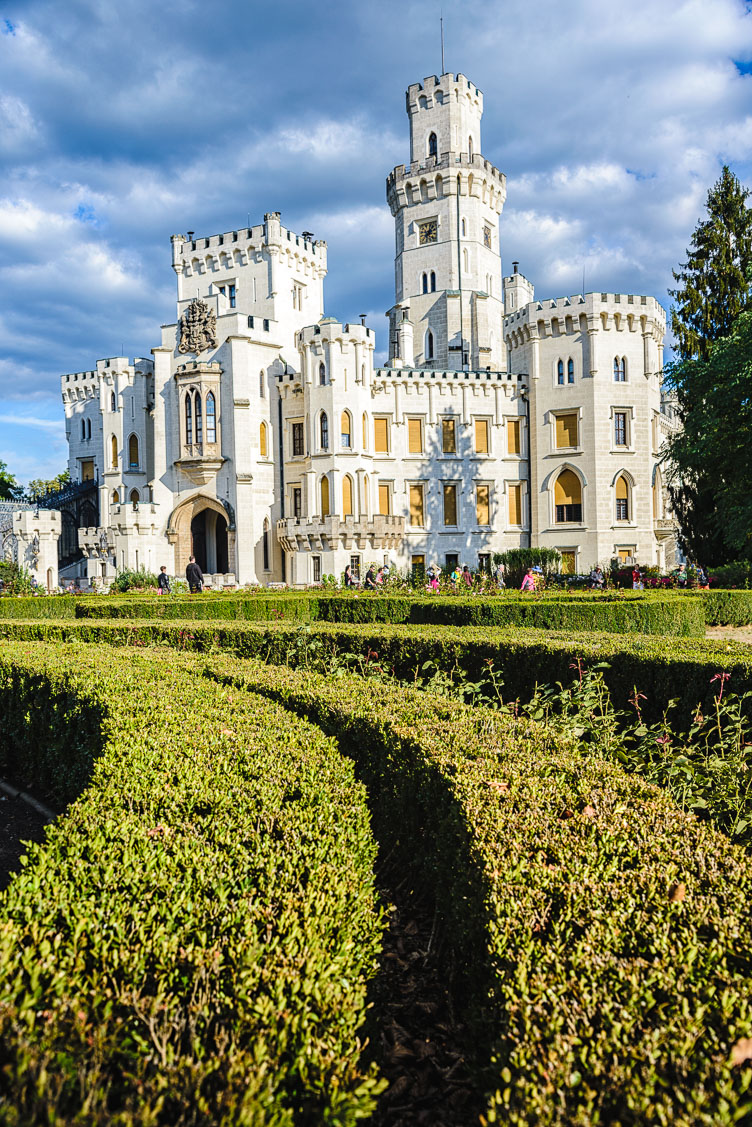 Hluboka -The state chateau from the garden CZ15334-Hluboka--The-state-chateau-from-the-garden.jpg