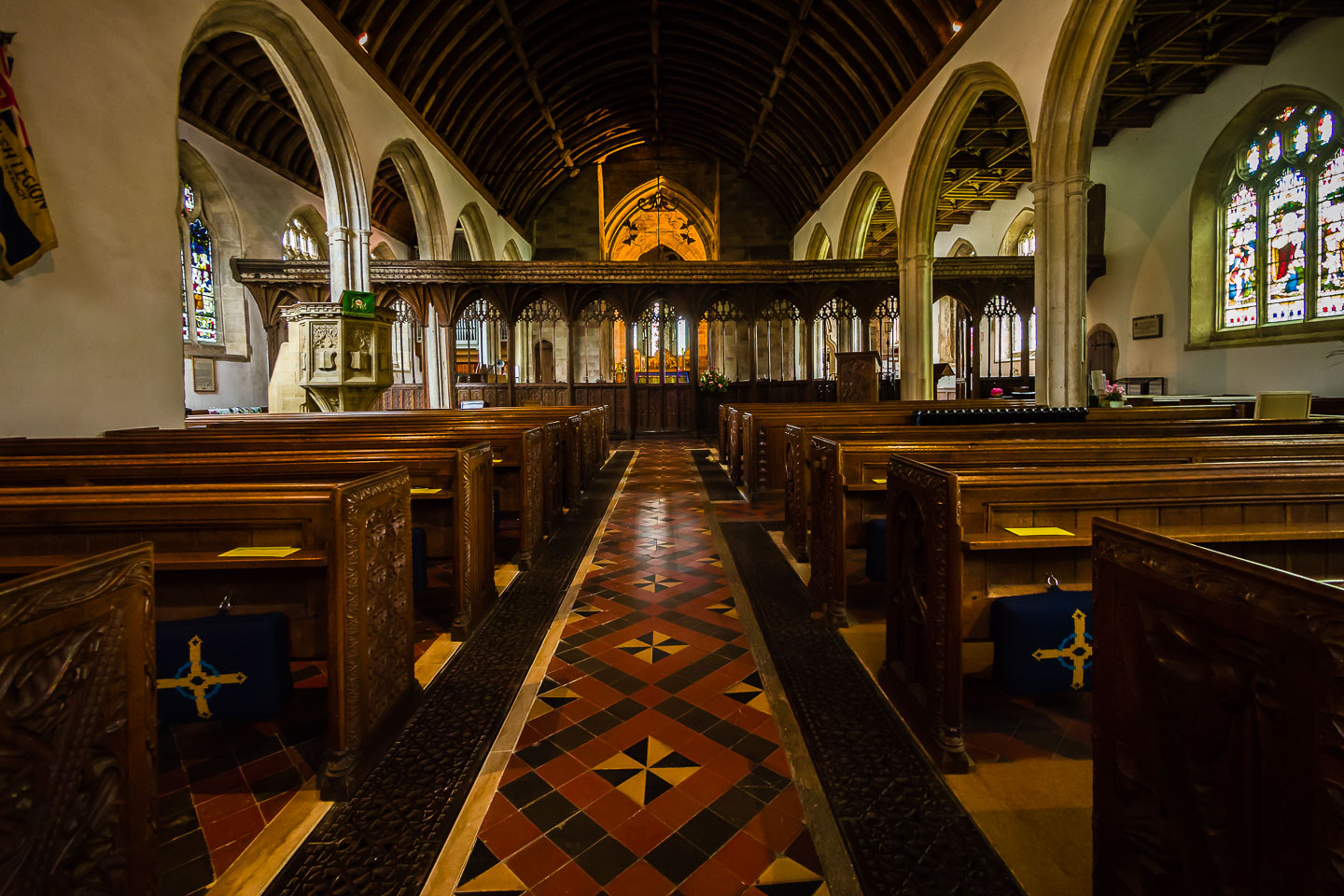 GB150079-E-Dunster-Interior-and-screen-at-the-Priory-Church-of-St-George.jpg