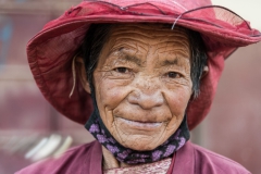 Nancheng Tibetan woman