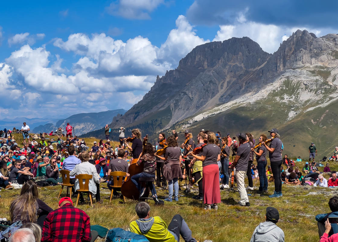 Muziek, kunst en dolce vita in de Dolomieten